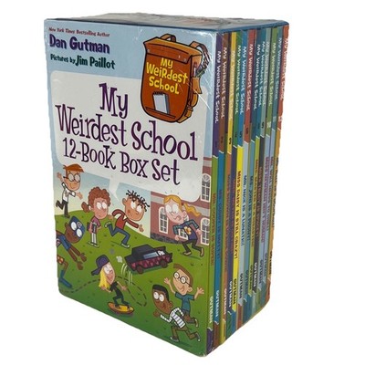 My Weirdest School 12-Book Box Set Books Bundle 1-12 Dan Gutman Jim Paillot READ