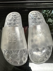 Coach Slides Clear | eBay display picture 3