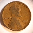 1911 D Lincoln Cent 1C Coin