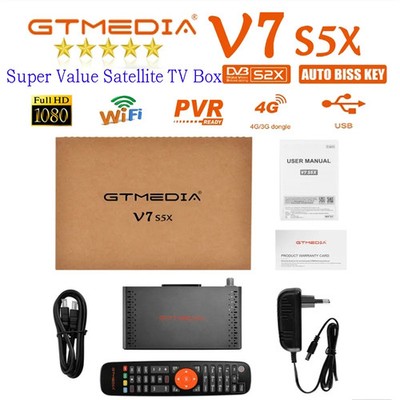 Satellite TV Receiver DVB-S/S2 Full HD 1080P with USB WIFI H.265Set Top Box