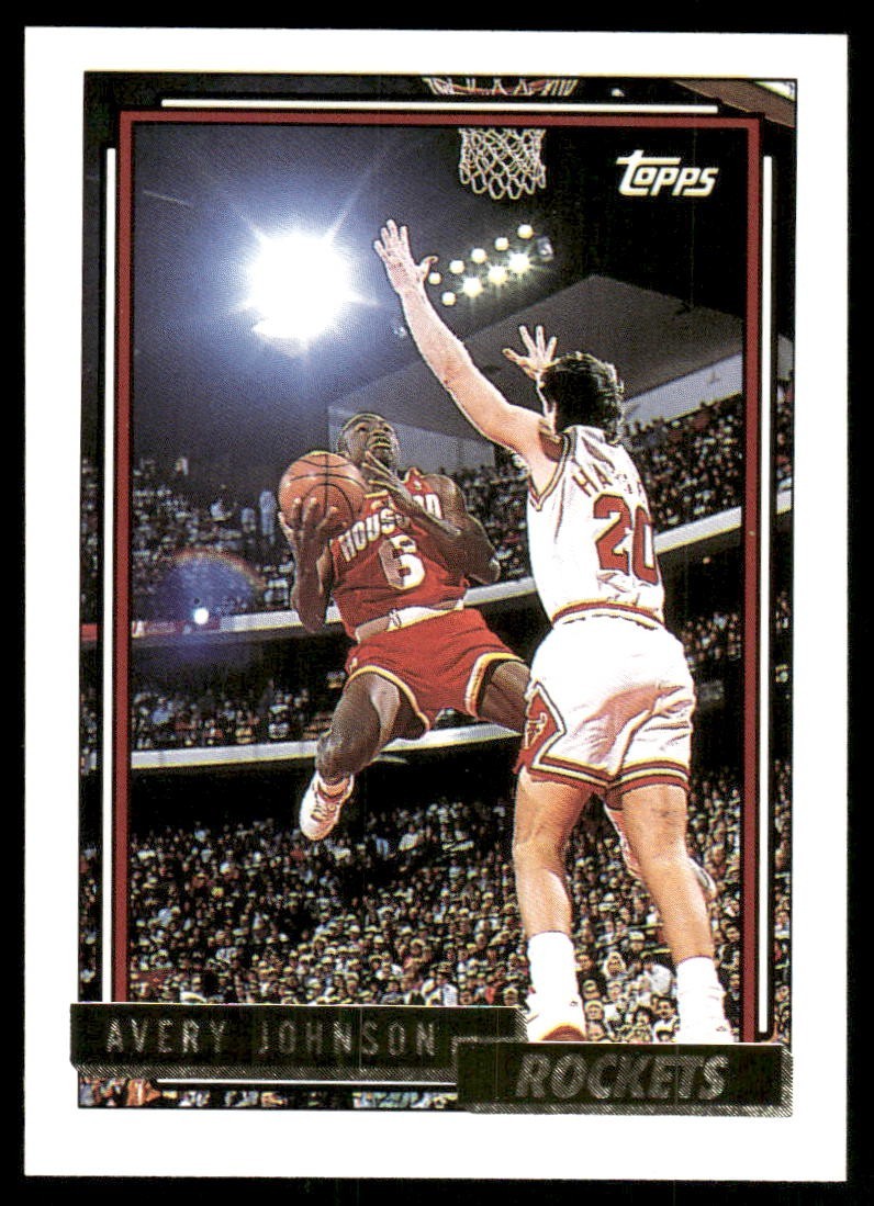 1992-93 Topps - Avery Johnson #133 Gold