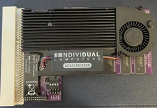 ACA1260 IComp.de Commodore Amiga 1200 Accelerator Card 256MB MC68060 Rev6 100MHz