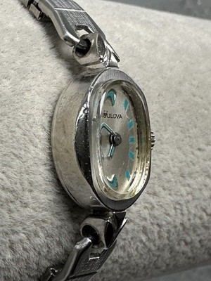 Bulova 1972 N2 Ladies Manual Wind Works Watch 10K Gold  display picture 3