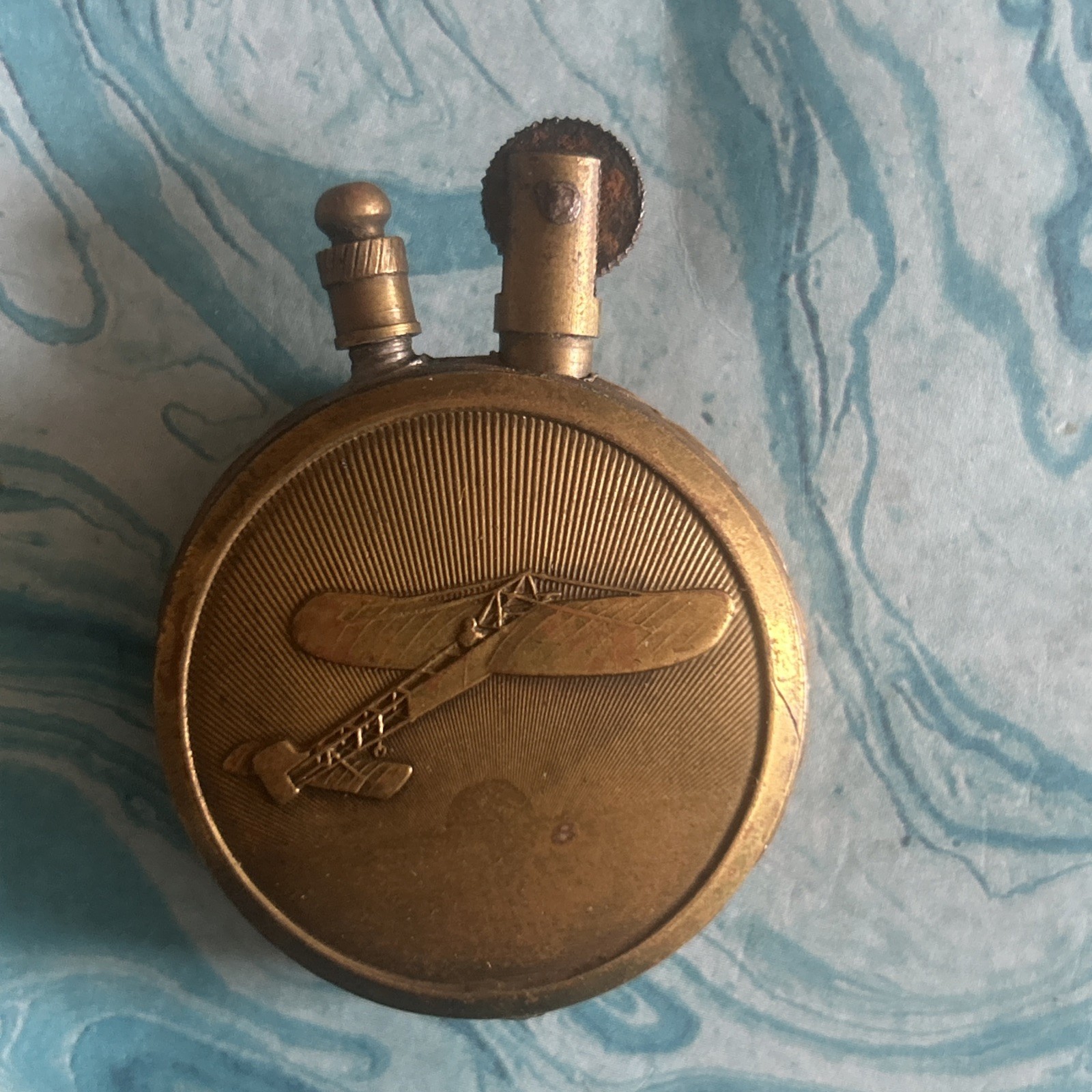 Antique French Trench Cigarette Lighter, Circa 1913