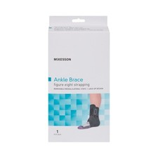 MCK Ankle Support McKesson X-L Figure-8 Strap/Hook and Loop Closure/Lace-UpEA/1