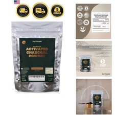 Activated Charcoal Powder Teeth Whitening Skin Hair Detox digestion 8 oz