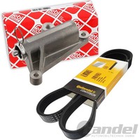 febi Riemenspanner + Conti Keilrippenriemen Passend FüR Audi A4 B5 Audi A6 C5