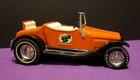 NYLINT ROADSTER MODEL T BUCKET VINTAGE 1970s PRESSED STEEL RUMBLE SEAT ORANGE — photo 1