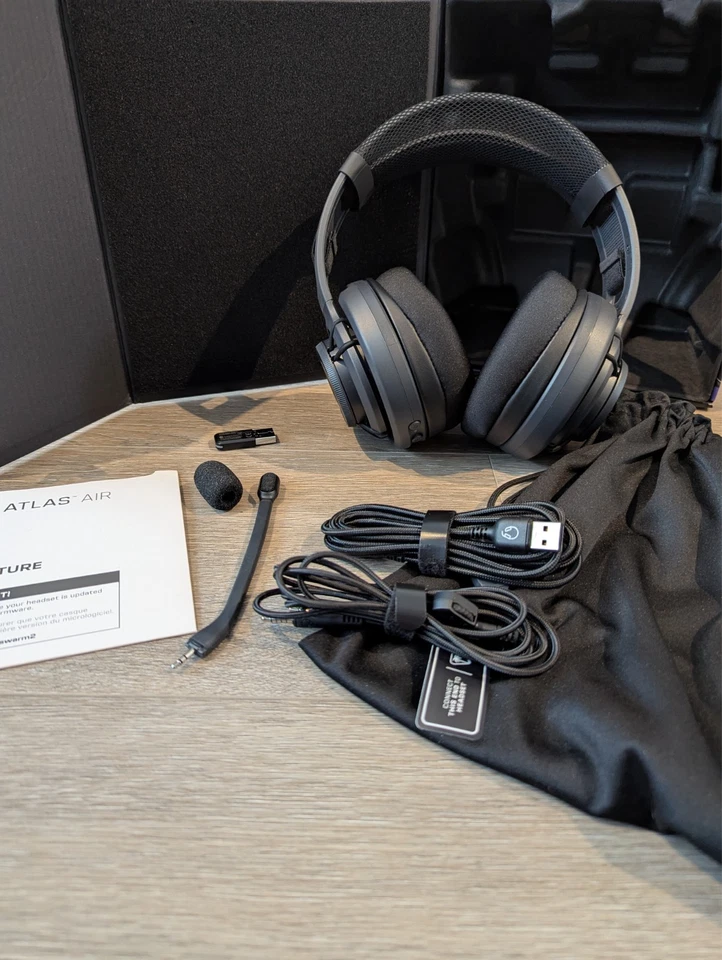 Turtle Beach Atlas Air Gaming-Headset, Schwarz - Bild 3 von 4