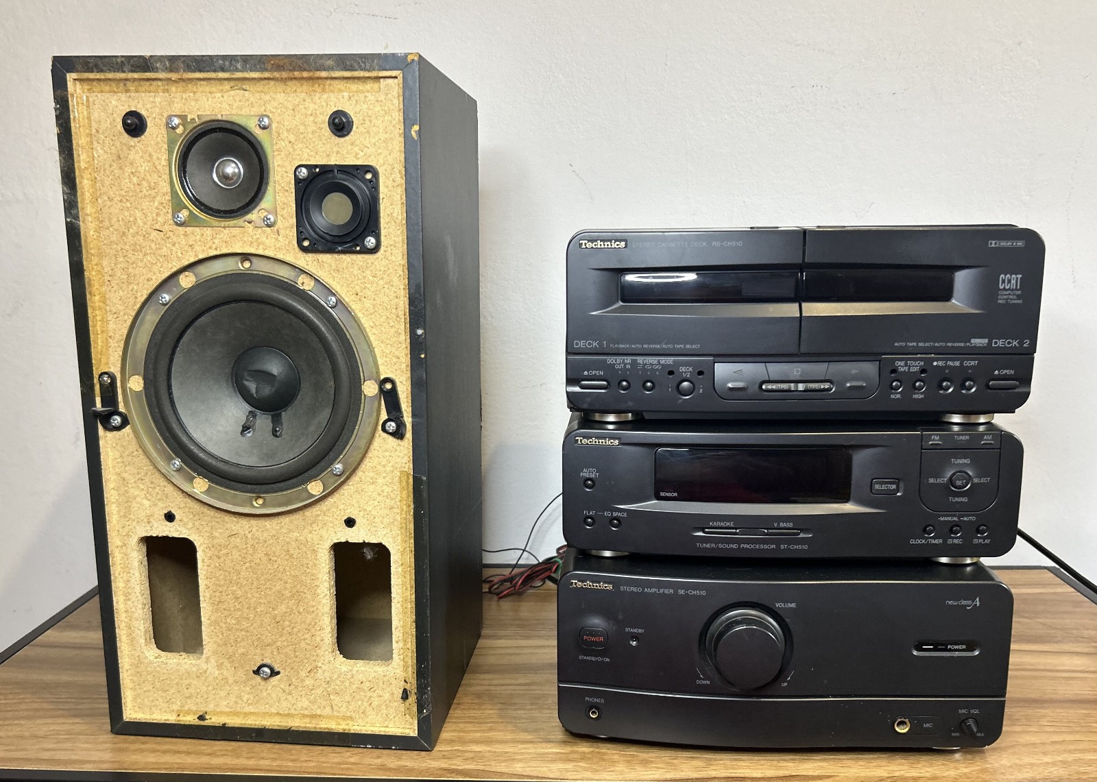 Technics CH510 SE-CH510 ST-CH510 RS-CH510 + Cassa SB-CH510A Vintage Testato