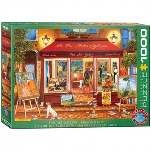 Eurographics Puzzle Kunstgalerie Smart Cut 1000 Teile 68 cm 6000-5887