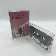 SIMPLY RED - A NEW FLAME Cassette Tape