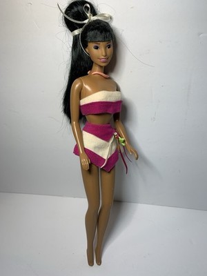 Vintage Disney Pocahontas Nakoma Color Splash Hair Doll Mattel 1995