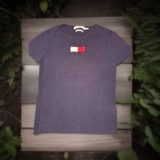 Tommy Hilfiger 1990s Vintage British Flag Knit Sweater XL NWT