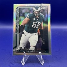 2025 TOPPS CHROME REFRACTOR #245 JORDAN MAILATA EAGLES