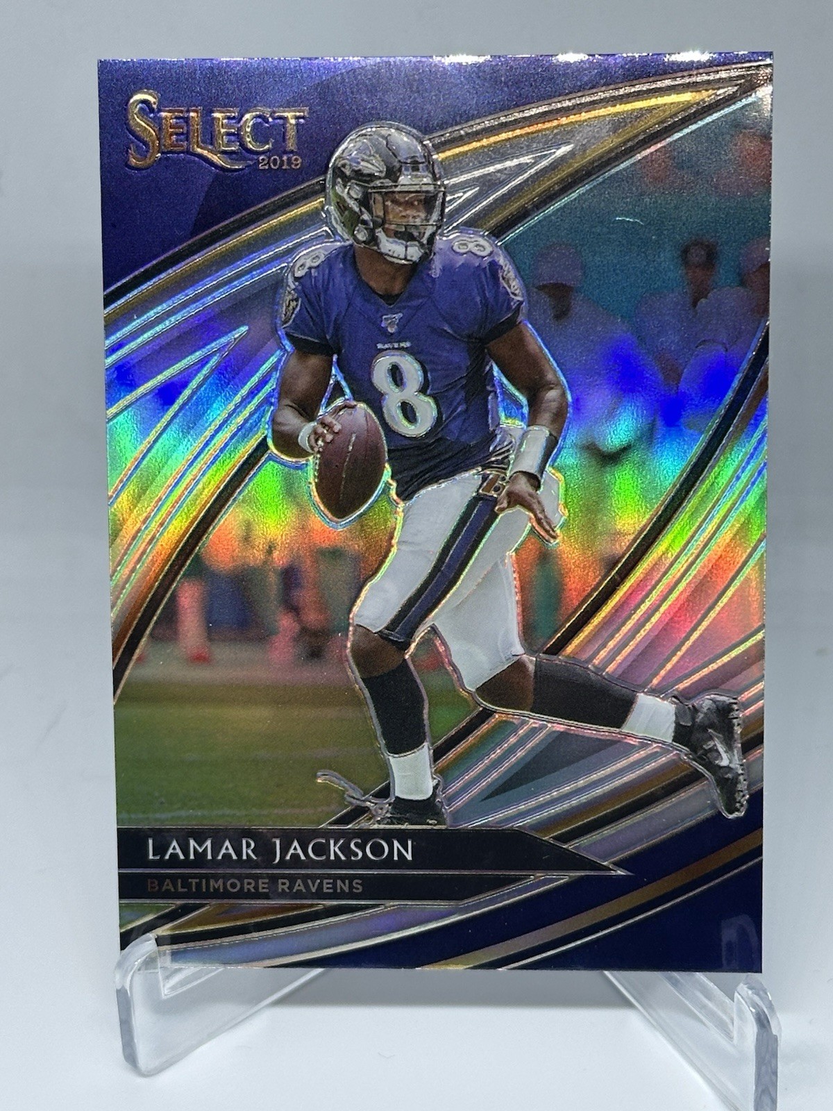 2019 Panini Select - Field Level Lamar Jackson #214 Silver Prizm 🔥