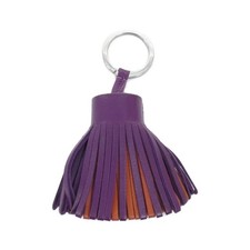 Authentic Hermes Carmen Tricolore 079018CJ Key Ring 246-000-456-2771