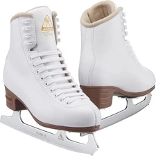 Jackson Ultima Excel Women's Figure Ice Skates, White, Womens's Size 8 (M Width)