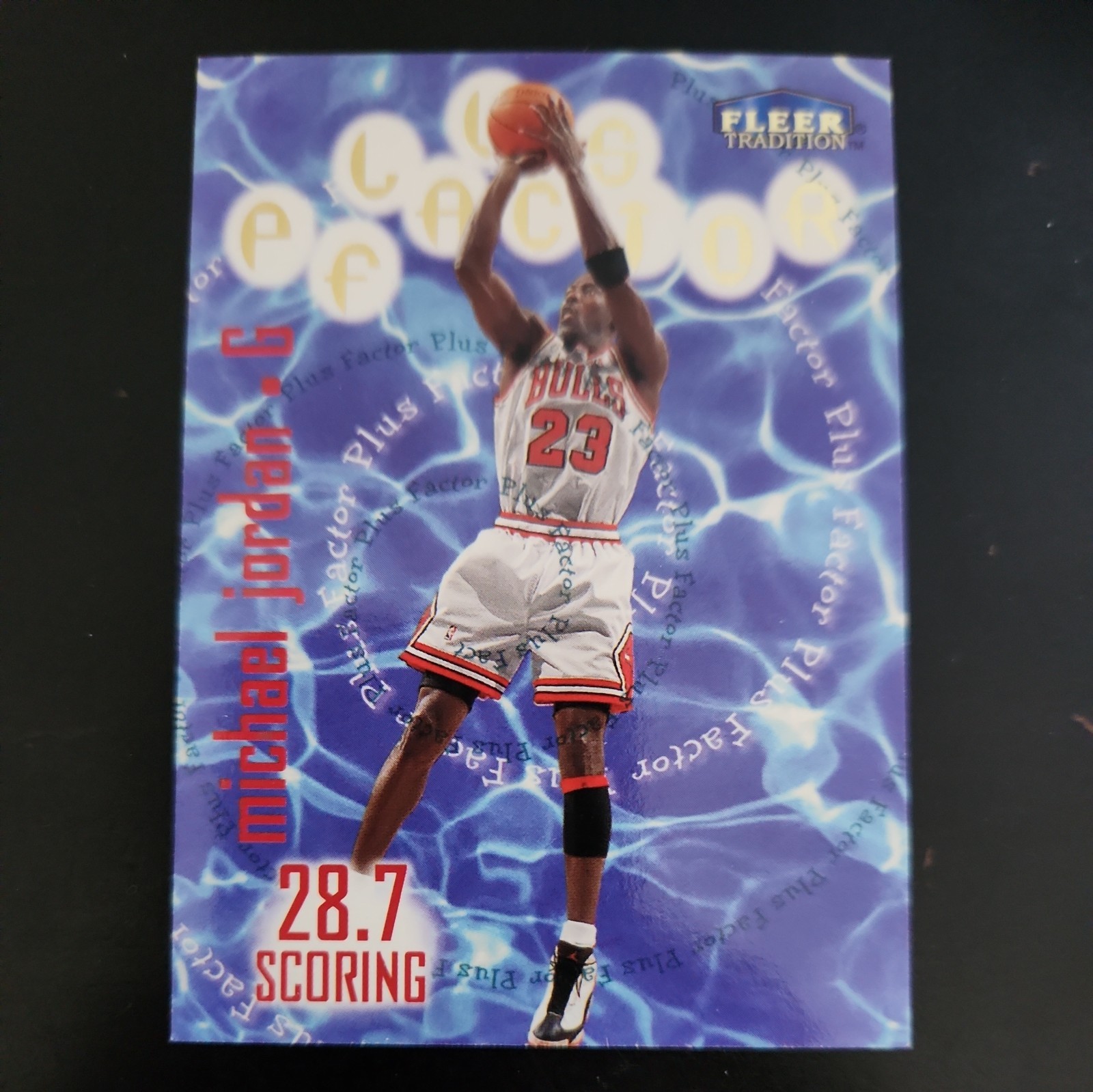 1998-99 Fleer Tradition Plus Factor #142 Michael Jordan