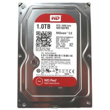 1TB WD Western Digital Red Interno Disk WD10EFRX Nas SATA 3 3.5 " 64MB 5400