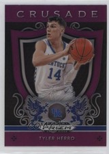 2019-20 Panini Prizm Draft Picks Crusade Purple Prizm Tyler Herro #75 n1u