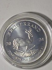2024  South African Krugerrand 1oz Silver Coin