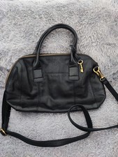 Fossil Jori Large Satchel Damen Handtasche Crossbody Umhängetasche Leder schwarz