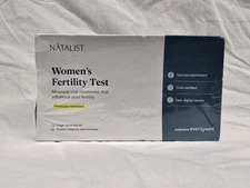 Natalist Women's Fertility Test - at-Home Test Kit by Everlywell (EXP: 2026) NEW