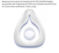 1 Piece Replacement Cushion for AirFit F20, FSA/HSA Eligible, Size Large  L 