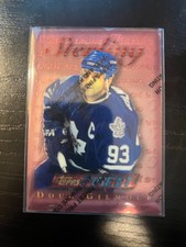 Doug Gilmour 1995-96 Topps Finest Sterling Refractor #170