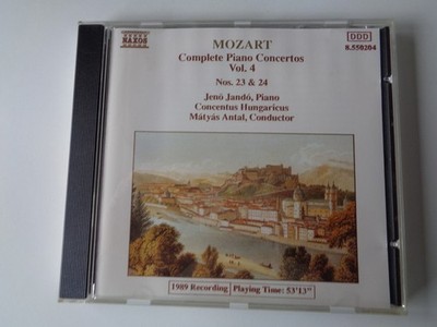 Musik CD - Mozart, Complete Piano Concertos Vol. 4 - Jeno Jando