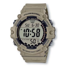 CASIO AE1500WH-5AV Men's Quartz Illuminator Beige Grey Digital Watch