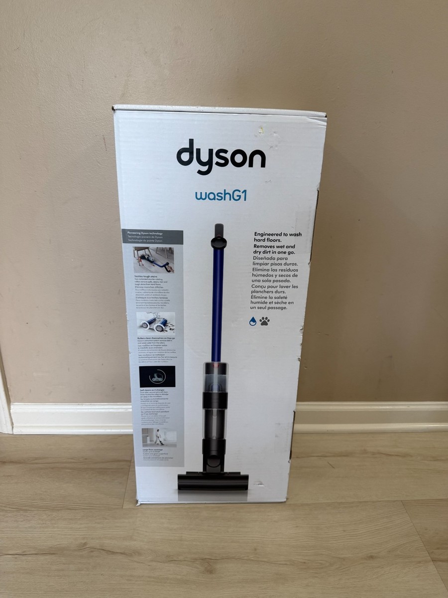 Dyson WashG1 Wet Cleaner Matte Black/Blue Bagless Battery-Powered