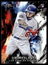 2018 Topps Fire Alex Verdugo Rookie Los Angeles Dodgers #11