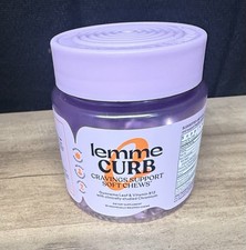 Lemme Curb Cravings Support Soft Chews 30 count exp: 09/2027