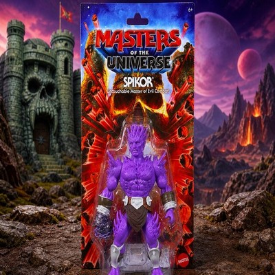 Masters of the Universe Origins Spikor 2026 Movie New Unpunched In Hand