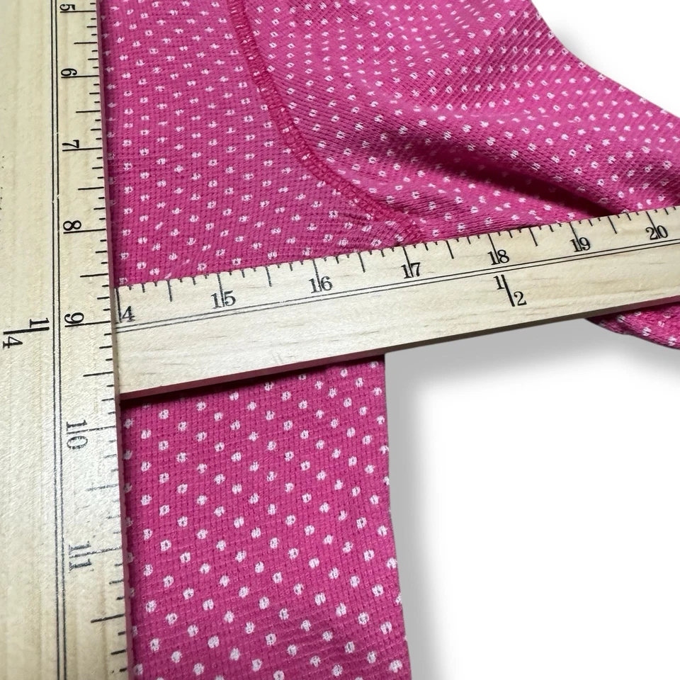 Top térmico dELiA*s Y2K para mujer L rosa a lunares Barbiecore tejido gofre Foto 4 de 4