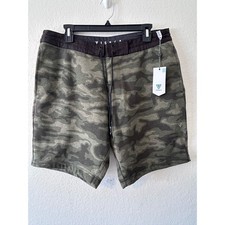 Vissla Locker Eco Camo Sofa Surfer Beach Vacation Lounge Shorts SZ L