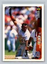 1996 Collector's Choice #140 Cecil Fielder Detroit Tigers Baseball Card