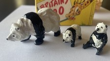 Britains Zoological Series No. 9011 Panda Bears in original box London England