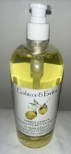 Crabtree & Evelyn Lemon Citron Skin Cleansing Bath & Shower Gel 33.8 Fl. Oz. HUG 0.89 per gallon