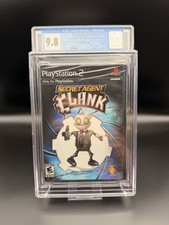 PS2 PlayStation 2 SECRET AGENT CLANK - CGC GRADED 9.8 A++! NEW & Factory Sealed!