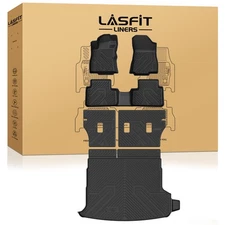 LASFIT Floor Liner for Subaru Forester 2025 Hybrid TPE 1st & 2nd Row & Cargo Mat