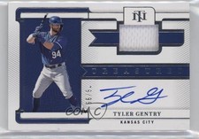 2023 Panini National Treasures 76/99 Tyler Gentry #TMS-TG Auto 1i46