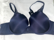 Torrid Curve bra Underwire 44B plunge Push up Black NWT