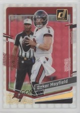2023 Panini Clearly Donruss Holo Mosaic Baker Mayfield #46 19jf