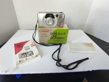 Canon Sure Shot 85 Zoom Platinum 35mm Point Shoot Film Camera NO DEALERS READ