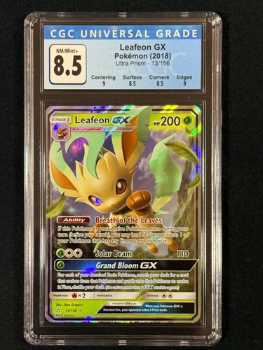 Leafeon-GX graded CGC 9 for sale on eBay