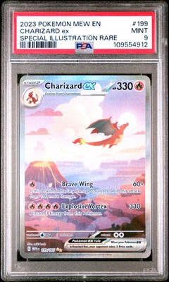 2023 POKEMON MEW EN-151 SPECIAL ILLUSTRATION RARE #199 CHARIZARD