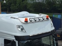 DAF XF 106 2013+ Roof Bar Light Bar Typ C Led-Spots X4 Amber Beacon Superspace